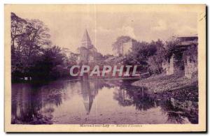 Old Postcard Mareuil on lay Matine of October