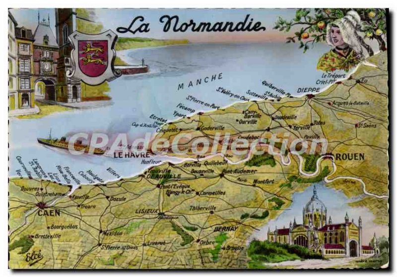 Postcard Modern Sleeve Normandy