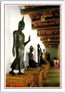M-52899 Various images of Lord Buddha in Wat Benchamabopitr Bangkok Thailand