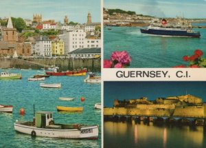 Channel Islands Postcard - Views of Guernsey  RR7151