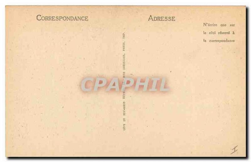 Old Postcard Corot Birch Musee de Longchamp Marseille