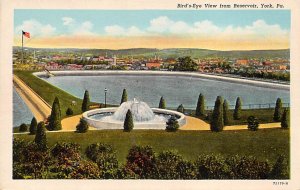 Bird's-Eye View from Reservoir York, Pennsylvania PA s 