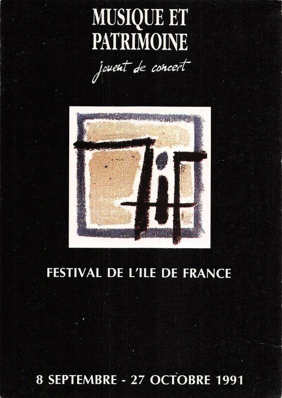 US3774 Musique et Patrimoine Jovent de Concert Festival de l'Ile de France music