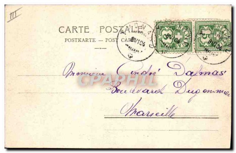 Old Postcard Chevre Alpages