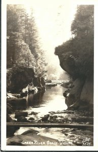 RPPC: Green River Gorge, Washington, Ellis #3535 mint (PC1578)