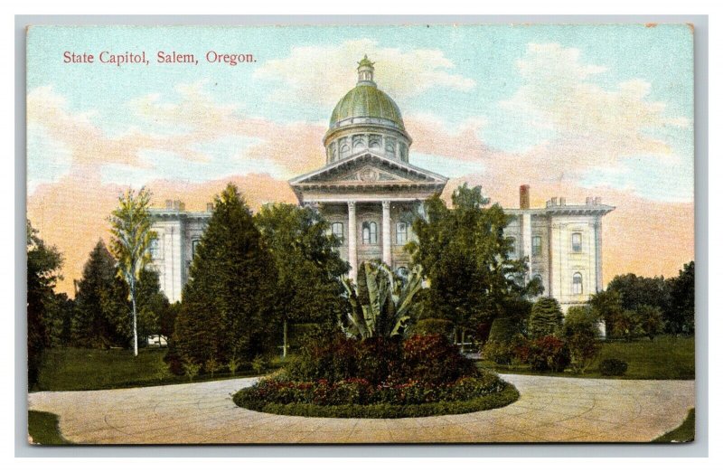 Vintage Early 1900's State Capitol Salem Oregon UNPOSTED