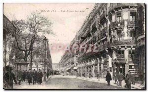 Toulouse - Rue Alsace Lorraine - Old Postcard