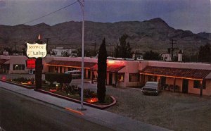 TRUTH OR CONSEQUENCES New Mexico NM   ROYCE LODGE & BATHSNight View  ROADSIDE