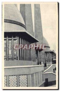 Old Postcard Exhibition Brussels 1935 Life Catholic Details Palace St. Paul's...