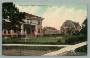 MONTCLAIR NJ MOUNTAINSIDE HOSPITAL ANTIQUE POSTCARD