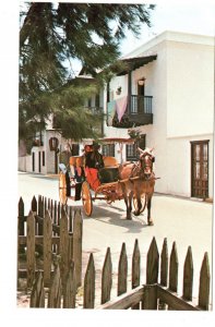 San Agustin Antiguo, Horse and Cart, St Augustine, Florida
