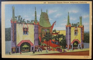 Vintage Postcard 1931 Grauman's Chinese Theatre, Hollywood, California