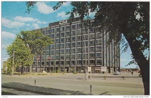 C N Building on Main Street, Moncton, New Brunswick,  Canada, 40-60s