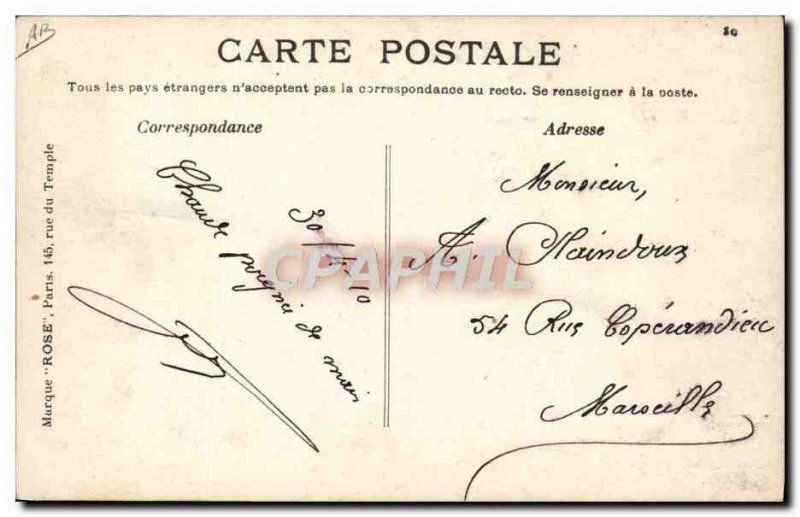 Old Postcard Jet Aviation Airship Zeppelin The Motherland