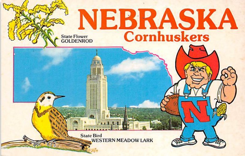 Nebraska Where The West Begins Capital Lincoln USA 1907 