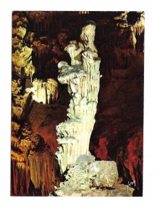 France Cave Grotte des Demoiselles Stalagmite Virgin and Child 4X6 Yvon Postcard