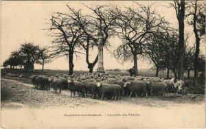 CPA VILLENEUVE-sur-VERBERIE - Calvaire des Pointes (130724)