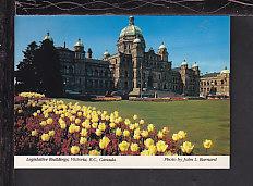 Parliament Buildings,Victoria,BC,Canada Postcard BIN 