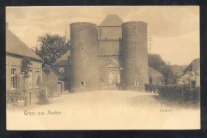 GRUSS AUS XANTEN GERMANY CLEVERTOR 1907 VINTAGE GERMAN POSTCARD