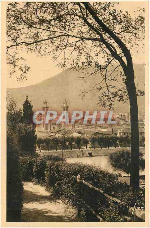 Old Postcard Grenoble Isere The Church of the Sacred Heart for the Jardin des...