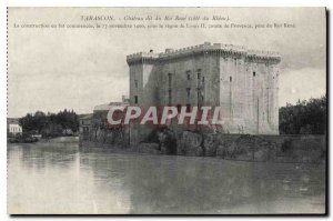 Old Postcard said Chateau du Roi Rene (Rhone side)