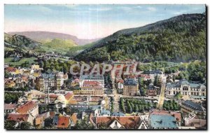 Old Postcard LA BOURBOULE - General view