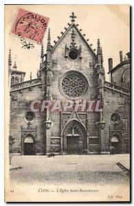 Postcard Old Lyon St. Bonaventure Church