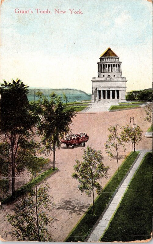 Grants Tomb New York NY Antique Divided Back Postcard Unposted Unused 