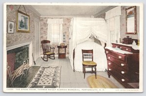 Portsmouth New Hampshire~Thomas Bailey Aldrich Memorial~Spare Room~c1910 Pc