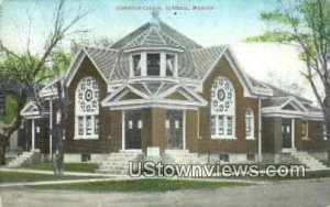 Christian Church - Clarence, Missouri MO Postcard