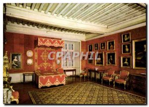 Modern Postcard Chateau de Bussy Rabutin Cote d'XVI has seventeenth Count Bed...