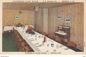 CHICAGO , Illinois , 1930-40s ; Younker's Pine Room