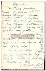 Old Postcard Hendaye Cliffs d & # 39Abadie