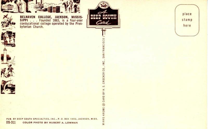 MS - Jackson. Belhaven College