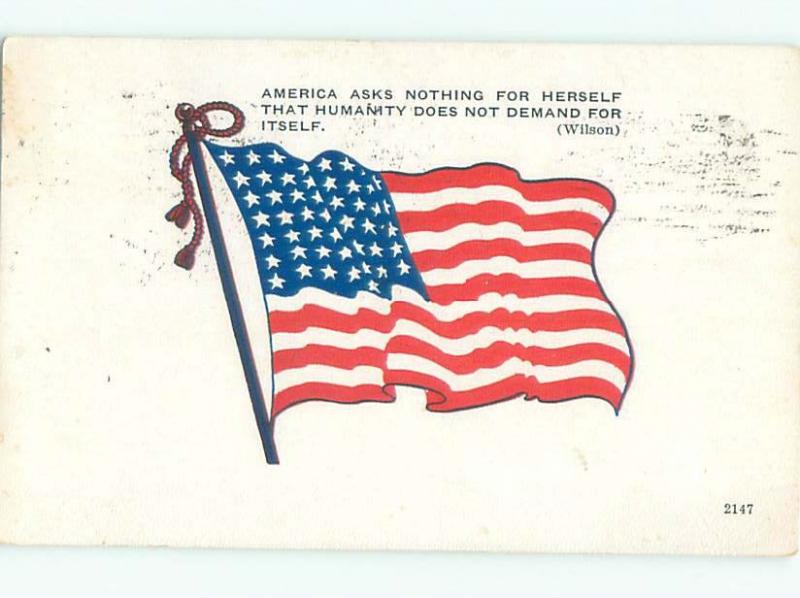 Divided-Back PATRIOTIC SCENE Great Postcard AB0262