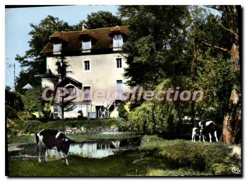 Postcard Modern Combs city Mill Varennes