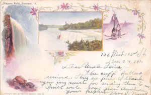 Niagara Falls, Summer New York, USA Patriographic 1906 