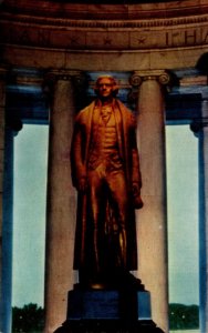 Washington D C Jefferson Memorial Jefferson Statue