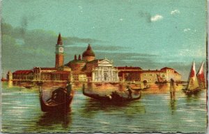 Venezia Isola Giorgio Postcard Ed A Traloi-Milano Italy VTG UNP Vintage Unused 