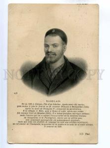 194031 RABELAIS French Renaissance WRITER scholar Vintage PC