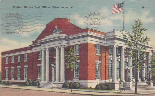 Virginia Winchester United States Post Office 1949