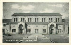 UT, Ogden, Utah, Union Pacific Depot, Graycraft Card