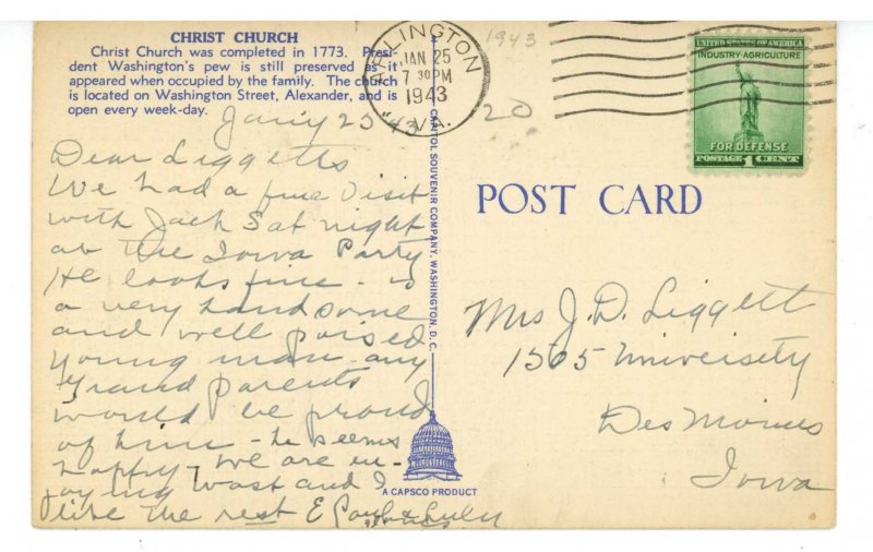 VA - Alexandria. Christ Church