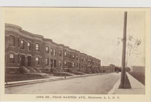 JACKSON HEIGHTS BORDER 1911 ORIGINAL ROW HOMES, 25TH NOW 82ND ST QUEENS LI, NY 