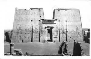 B95028 real photo edfou temples of horus egypt africa
