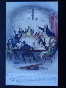 Dickens Land THE PICKWICK PAPERS Chapter i c1905 Postcard Raphael Tuck 6012