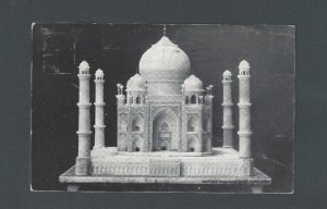 Post Card Alabaster Model Of Taj Mahal In Chicago Museum