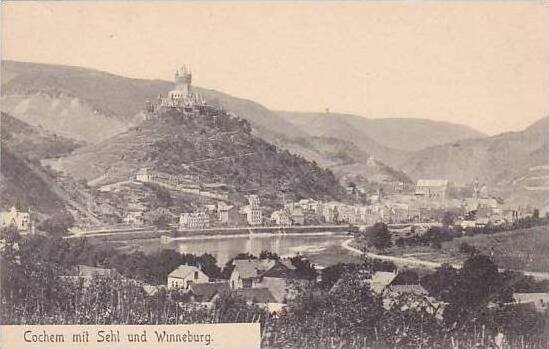 Germany Cochem mit Sehl und Winneburg