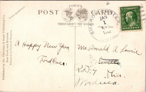 High School, Akron, Ohio Postcard