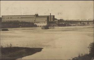 Waterville ME Lockwood Mills c1905 Real Photo Postcard #2